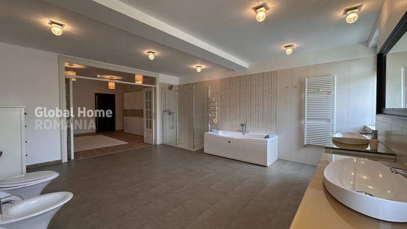 Herastrau  apartament 4 camere + terasa  complet mobilat & utilat  parcare